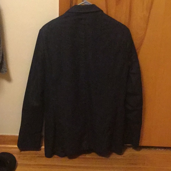 Men’s Dark Blue Denim Claiborne Blazer - Picture 2 of 6